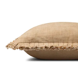 Loloi PLL0210 Rust 20\" x 20\" Cover w/Down Pillow