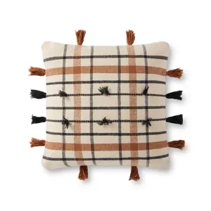 Pillows Natural / Brown Pillow (18\" X 18\" Cover Only)