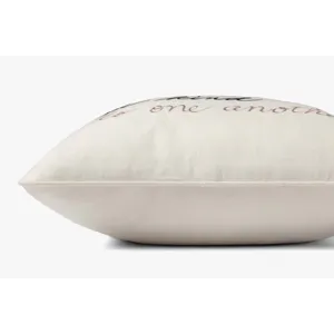 Loloi X Ed Ellen Degeneres 18\" X 18\", Cover Only Pillow