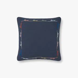 Loloi X Ed Ellen Degeneres 18\" X 18\", Poly-Filled Pillow
