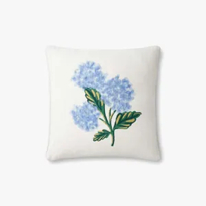 Loloi X Rifle Paper Co. 18\" X 18\", Cover Only Pillow