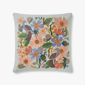 Loloi X Rifle Paper Co. 22\" X 22\", Cover Only Pillow