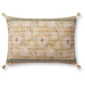 Loloi PLL0116 Wheat / Multi 16'' x 26'' Cover Only Pillow