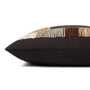 Pillows Black / Multi Pillow (22\" X 22\" Cover W/Down)