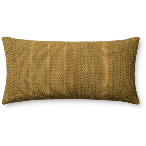 Amber Lewis x Loloi Blair Olive 12'' x 27'' Cover w/Down Pillow