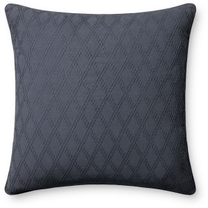 Chris Loves Julia x Loloi Cary Blue 26'' x 26'' Cover w/Down Pillow