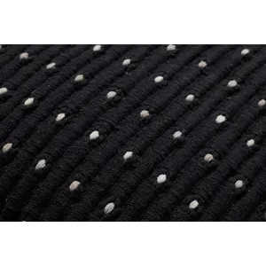 Loloi PLL0118 Black 18\'\' x 18\'\' Cover w/Down Pillow