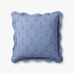 Loloi X Rifle Paper Co. 22\" X 22\", Down-Filled Pillow