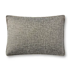Pillows Grey Pillow (16\" X 26\" Cover W/Down)