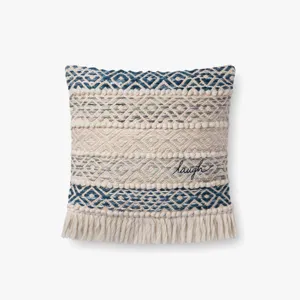 Loloi X Ed Ellen Degeneres 18" X 18", Poly-Filled Pillow