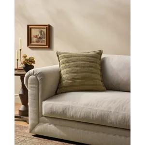 Amber Lewis x Loloi Aspyn Olive 20\'\' x 20\'\' Pillow Cover Only