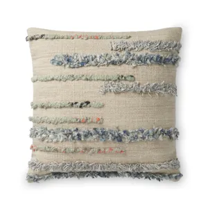 Magnolia Home By Joanna Gaines Pillows Beige / Multi Pillow (22" X 22" Cover W/Poly)