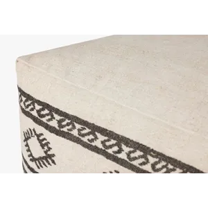 36\"w X 36\"d X 17\"h Pouf