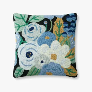 Loloi X Rifle Paper Co. 22\" X 22\", Down-Filled Pillow