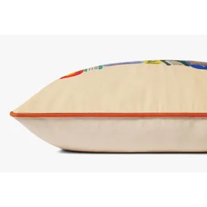 Loloi X Rifle Paper Co. 22\" X 22\", Cover Only Pillow