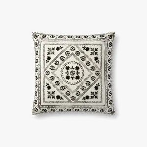 Loloi X Ed Ellen Degeneres 18\" X 18\", Cover Only Pillow