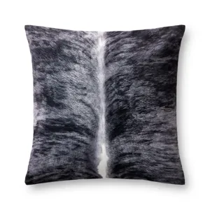 Pillows Charcoal Pillow (22\" X 22\" Cover W/Poly)
