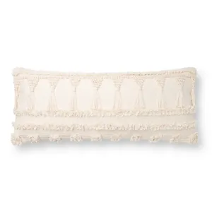 Magnolia Home By Joanna Gaines Pillows Ivory Pillow (13" X 35" Cover Only)