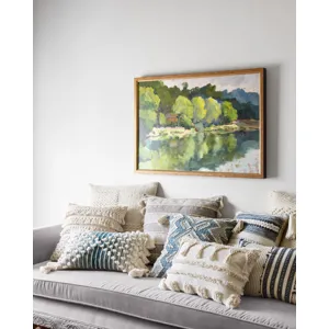 Pillows Ivory Pillow (13\" X 21\" Cover W/Poly)