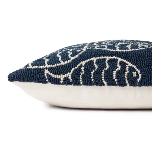 Pillows Navy Pillow (22\" X 22\" Cover W/Down)
