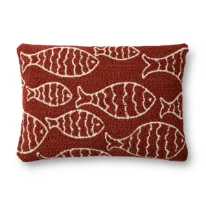 Pillows Red Pillow (16\" X 26\" Cover W/Poly)