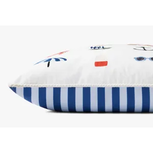 Loloi X Rifle Paper Co. 22\" X 22\", Cover Only Pillow
