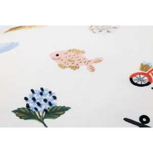 Loloi X Rifle Paper Co. 22\" X 22\", Cover Only Pillow