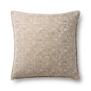 Pillows Beige Pillow (22\" X 22\" Cover Only)