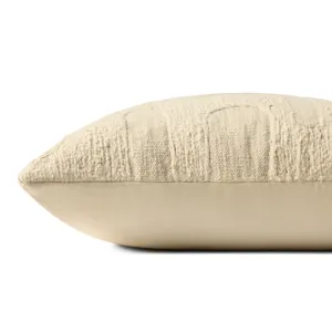 Brigette Romanek x Loloi Ivory 22\'\' x 22\'\' Cover w/Down Pillow