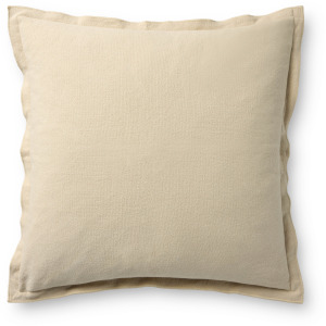 Leanne Ford x Loloi Captain Ivory 18'' x 18'' Cover w/Poly Pillow
