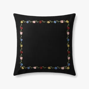 Loloi X Rifle Paper Co. 22\" X 22\", Down-Filled Pillow
