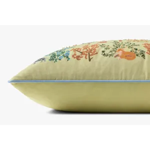 Loloi X Rifle Paper Co. 22\" X 22\", Cover Only Pillow
