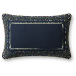 Rifle Paper Co. x Loloi Garden Vines Blue / Multi 13'' x 21'' Cover w/Down Pillow