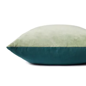 Pillows Lt. Green / Blue Pillow (22\" X 22\" Cover W/Down)