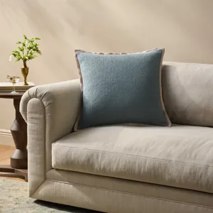 Loloi PLL0207 Blue 22\" x 22\" Cover w/Poly Pillow