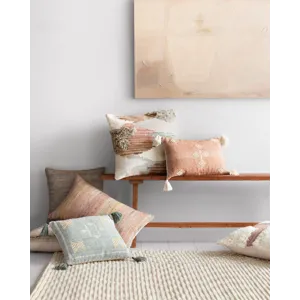 Loloi X Ed Ellen Degeneres 22\" X 22\", Poly-Filled Pillow