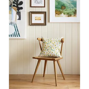 Loloi X Rifle Paper Co. 18\" X 18\", Down-Filled Pillow
