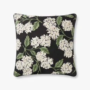 Loloi X Rifle Paper Co. 22\" X 22\", Poly-Filled Pillow
