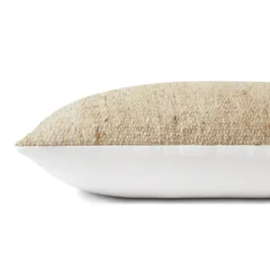Pillows Beige Pillow (13\" X 35\" Cover Only)