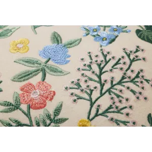 Loloi X Rifle Paper Co. 18\" X 18\", Down-Filled Pillow