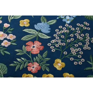Loloi X Rifle Paper Co. 18\" X 18\", Poly-Filled Pillow