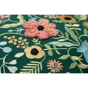 Loloi X Rifle Paper Co. 18\" X 18\", Poly-Filled Pillow