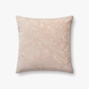 Loloi X Rifle Paper Co. 18\" X 18\", Cover Only Pillow
