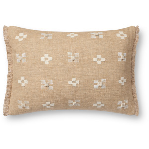 Loloi PLL0122 Natural 13'' x 21'' Cover Only Pillow