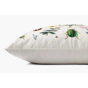 Loloi X Rifle Paper Co. 22\" X 22\", Down-Filled Pillow
