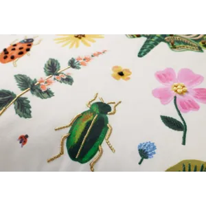 Loloi X Rifle Paper Co. 22\" X 22\", Down-Filled Pillow
