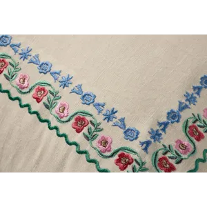 Loloi X Rifle Paper Co. 22\" X 22\", Cover Only Pillow