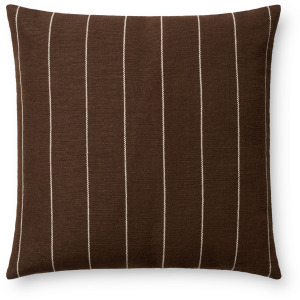 Amber Lewis x Loloi Keisha Chocolate / Natural 18'' x 18'' Pillow Cover Only
