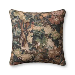 Loloi PLL0212 Green / Multi 13\" x 21\" Cover w/Poly Pillow