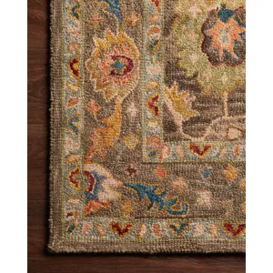 Padma Charcoal / Multi Rug (2' 0" X 5' 0")